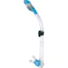 Cressi Supernova Dry Snorkel Clear/Blue