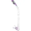 Cressi Supernova Dry Snorkel Clear/Lilac