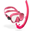 Cressi Z2 Mask and Corsica Snorkel Set Pink Fluo