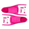Leaderfins Forza Foot Pockets with Assembly Set Pink