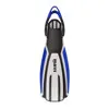 Mares Avanti Quattro 4X Open Heel Fins White/Black/Blue