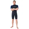 NeoSport 3mm Men's Shorty Wetsuit Black/Blue