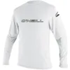 O'Neill Men's Basic Skin Long Sleeve Rash Tee White