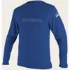 O'Neill Men's Basic Skin Long Sleeve Rash Tee Pacific