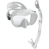 Rapido Active Frameless Mask and Snorkel Combo Pastel White