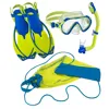 Rapido Sea Breeze Marine Junior Mask, Fins and Snorkel Set Blue Lime
