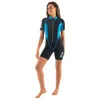 Seac 2.5mm Ciao Women's Shorty Wetsuit Black/Blue