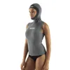 Seac 2.5mm Women's Hooded Vest Gray