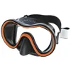 Seac Sunrise Dive Mask Black/Orange