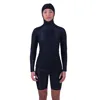 Sharkskin Chillproof Women's Hooded Long Sleeve Top Black
