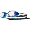TYR Blackhawk Racing Mirrored Goggles Silver/Blue/Black