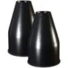 Waterproof Silicone Dry Suit Wrist Seals, Pair Black