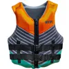 ZUP Neoprene Life Jacket for Women Black/Orange