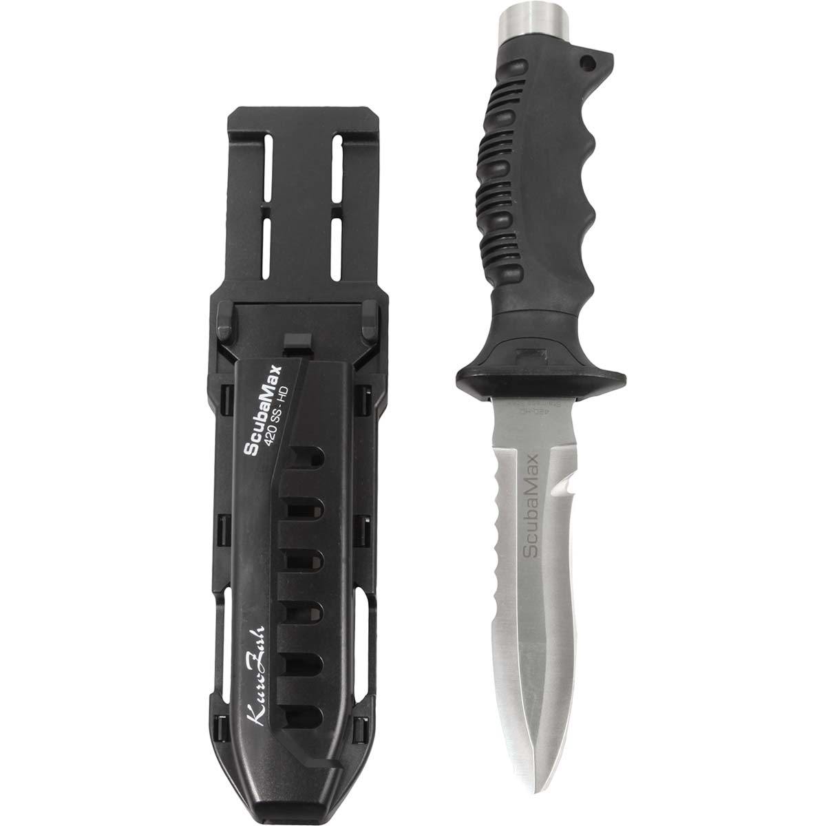 Scuba Max Deluxe 4.88" (12.4cm) Blunt Blade Knife