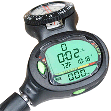 Dive Computer with air integration
