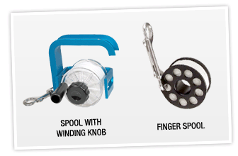 Scuba Diving Reel Types